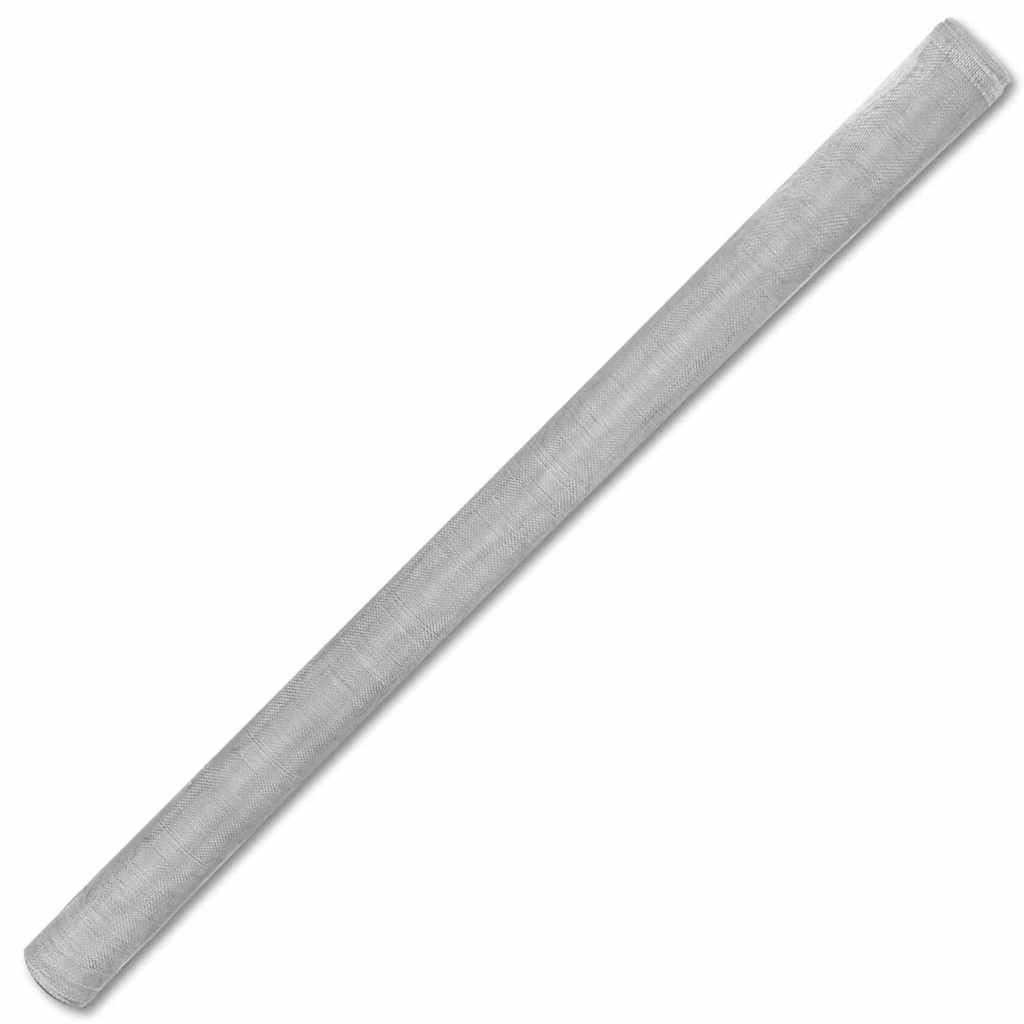 Aluminum Mesh Screen 39.4x196.9 Inch Silver Mesh Roll W640814