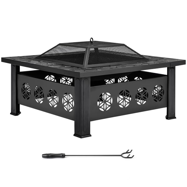 32-inch Square Wood-Burning Stove F983792