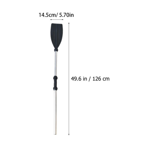 2pcs Adjustable Aluminum Alloy Kayak Paddle Set N456