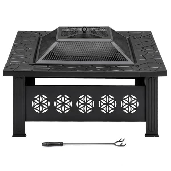 32-inch Square Wood-Burning Stove F983792