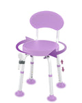 Swivel Shower Chair with Backrest Z69672