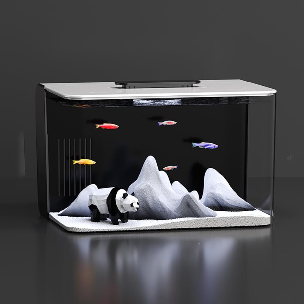 3 Gallon Transparent Self-Cleaning Acrylic Aquarium M5115