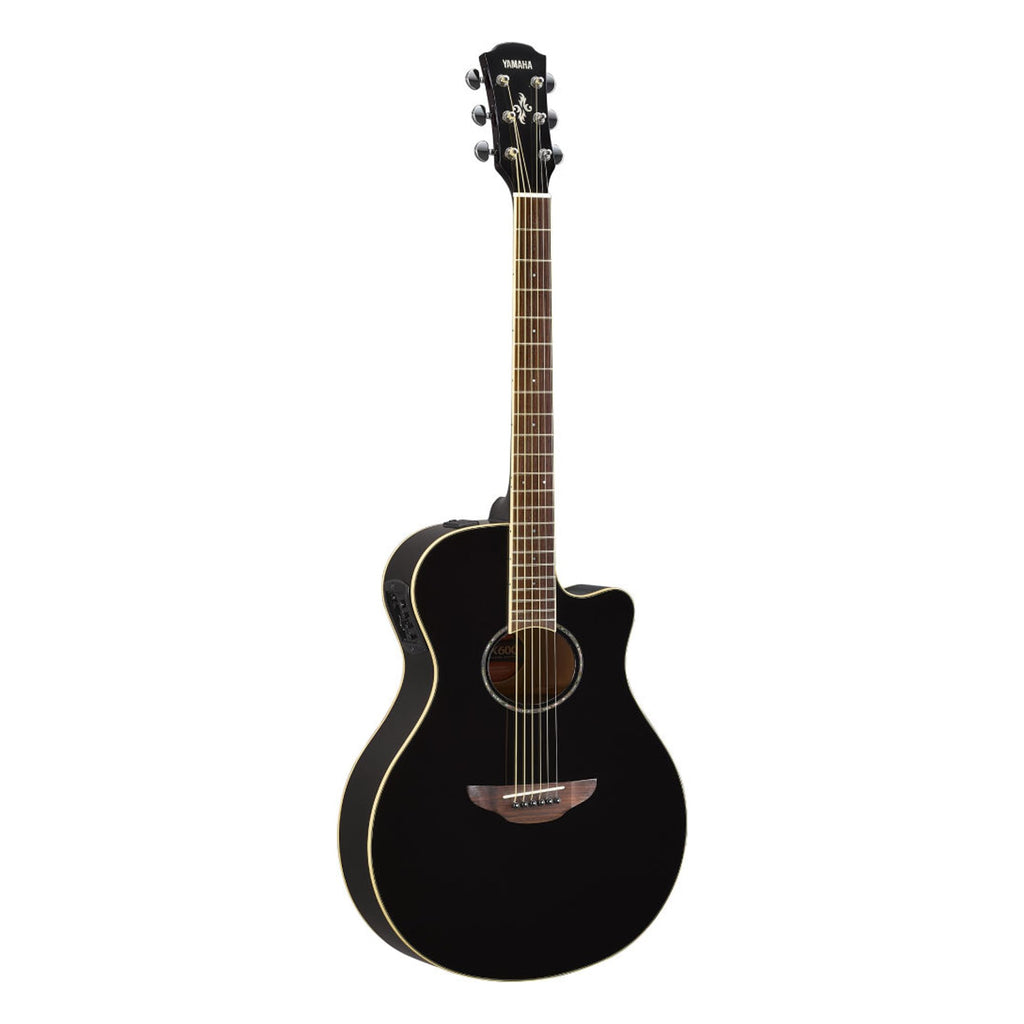 Black Thin Body Acoustic-Electric Guitar X28979