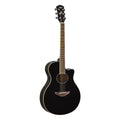 Black Thin Body Acoustic-Electric Guitar X28979