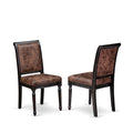 Black Acacia Wood Dining Chairs Set of 2 H570429