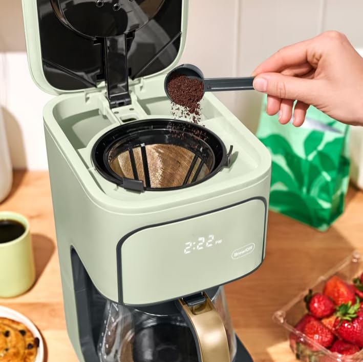 12 Cup Programmable Coffee Maker with Glass Carafe W6452