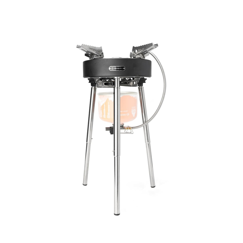 Camping Stove 4400W Gas Stove with Dual Preheating Tube X383