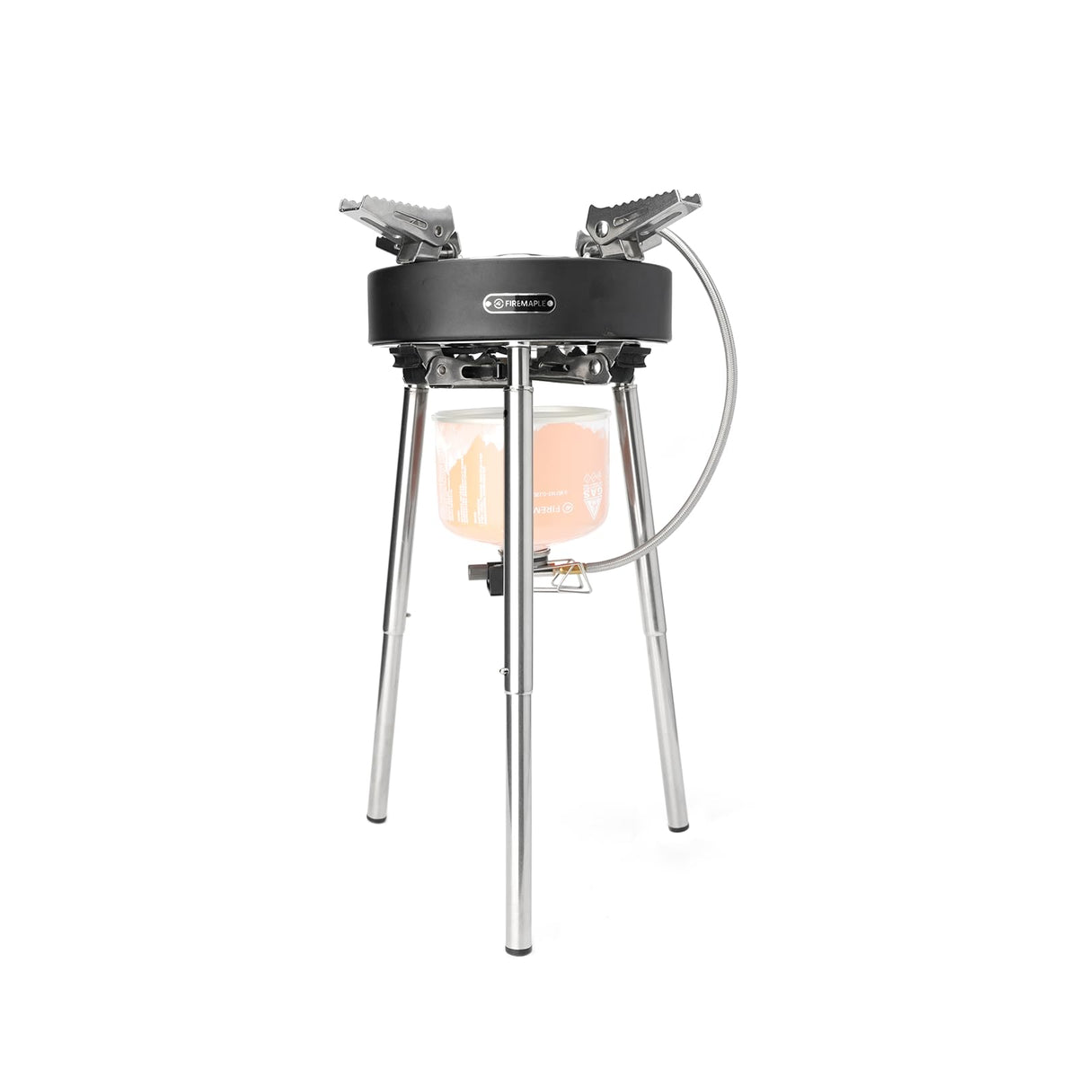 Camping Stove 4400W Gas Stove with Dual Preheating Tube X383