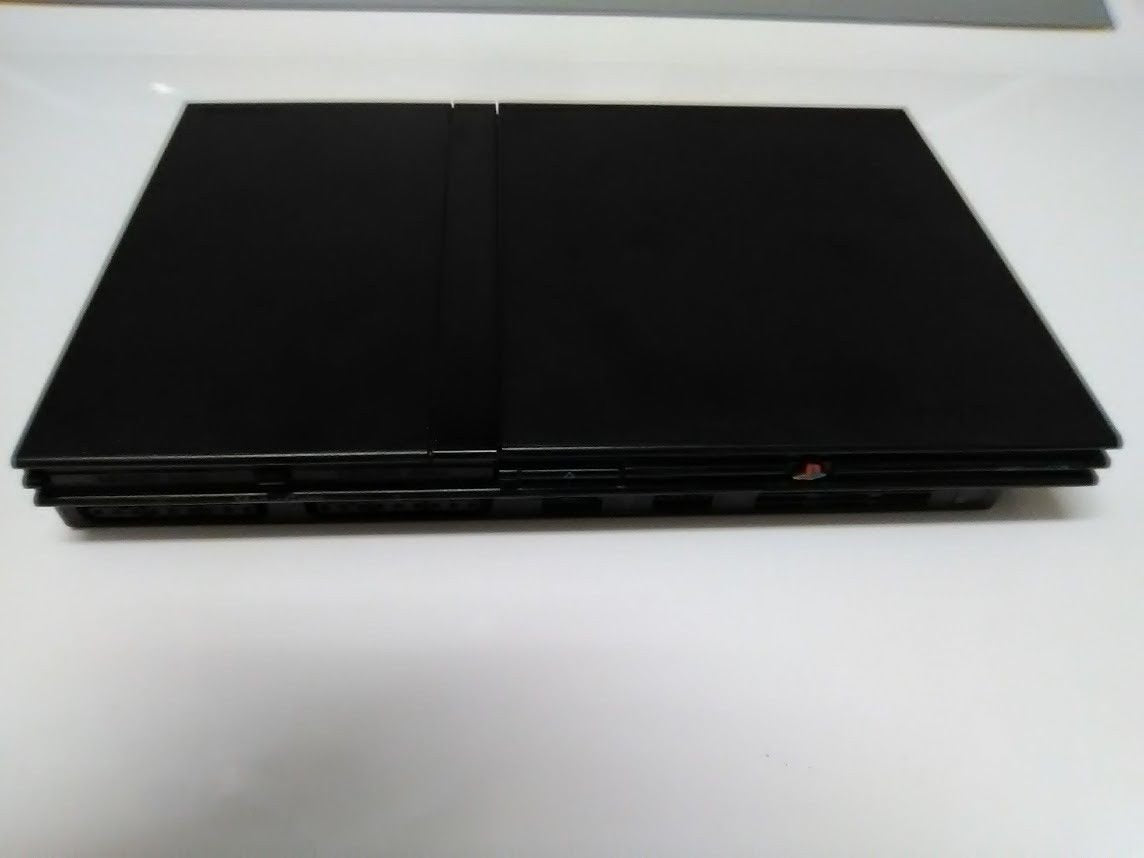 Play Station 2 Slim Console Black Gaming System Z23262
