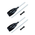 2pcs Adjustable Aluminum Alloy Kayak Paddle Set N456