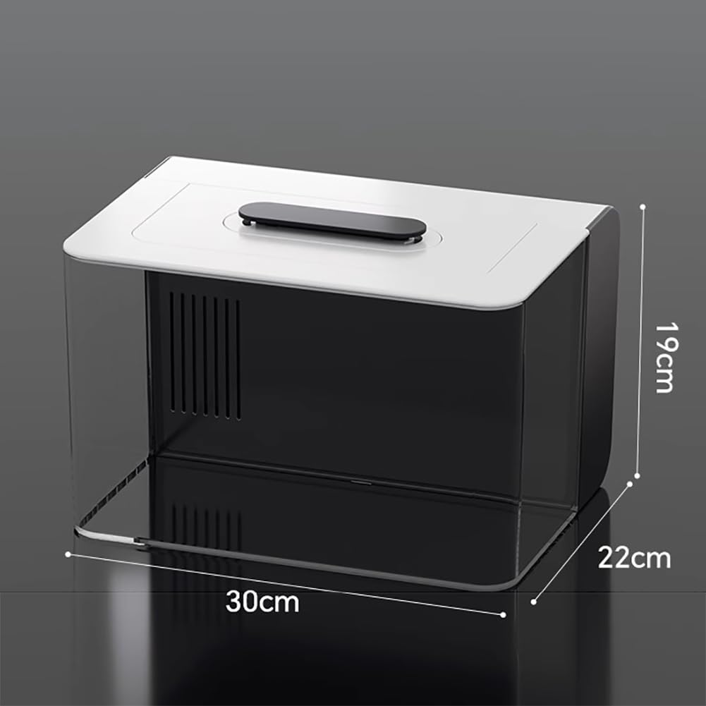 3 Gallon Transparent Self-Cleaning Acrylic Aquarium M5115