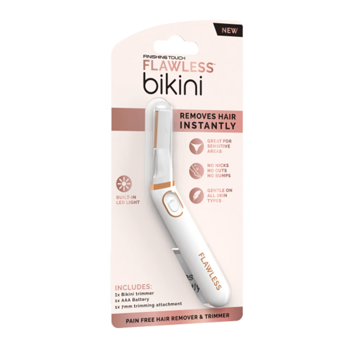 Bikini Trimmer & Hair Remover with LED Light C6234