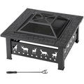 32-inch Square Wood-Burning Stove F983792
