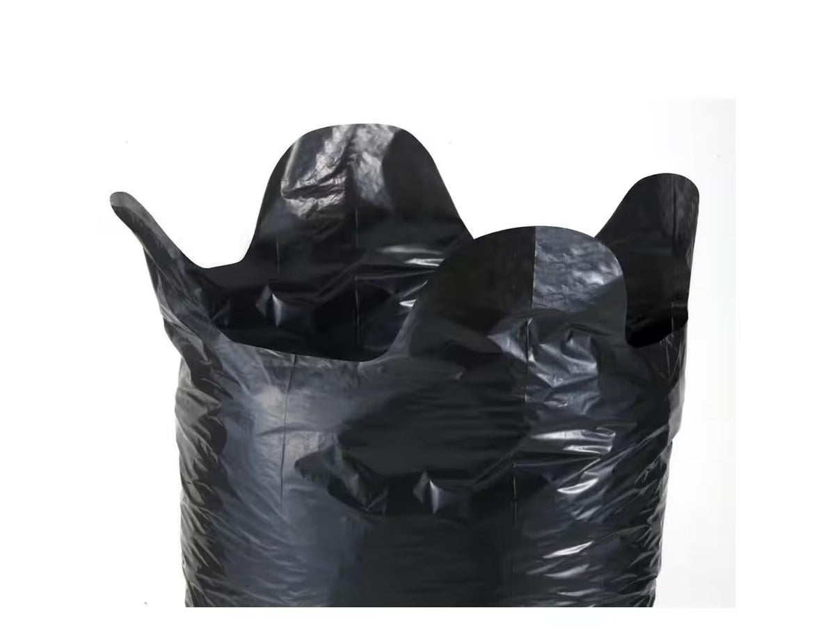 42 Gallon 50 Count 3 Mil Black Heavy Duty Trash Bags U28643