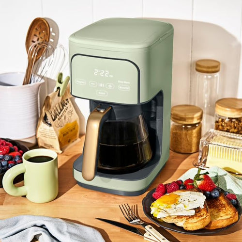 12 Cup Programmable Coffee Maker with Glass Carafe W6452