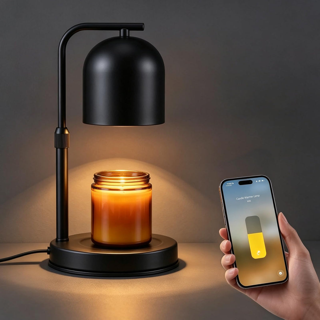 Adjustable Height App Controlled Candle Warmer Lamp with Timer C288734