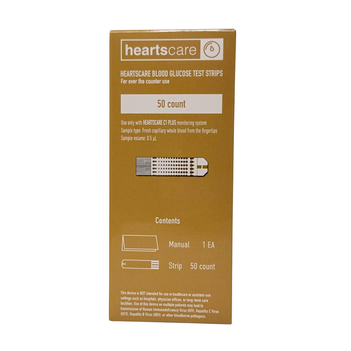 Blood Glucose Test Strips 50 Counts I7209