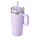 20 oz Insulated Stainless Steel Tumbler with Handle and Straw I22700