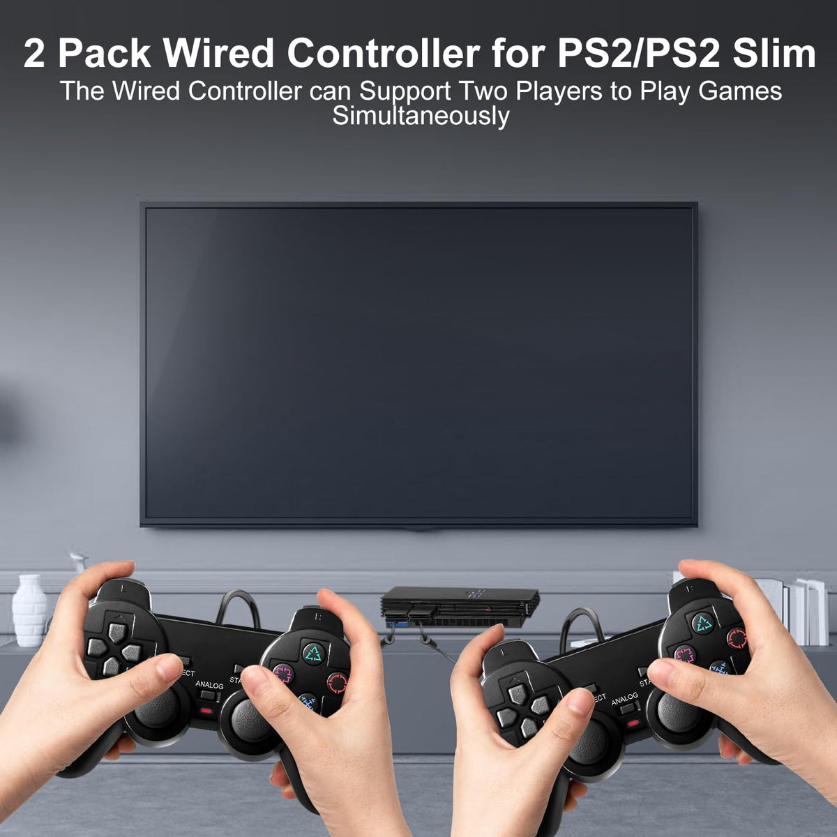 2 Pack Wired Controller F676