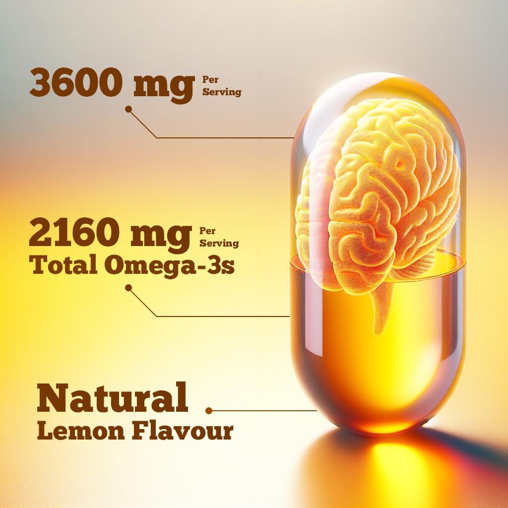 Omega 3 Fish Oil 3600mg Softgels P684