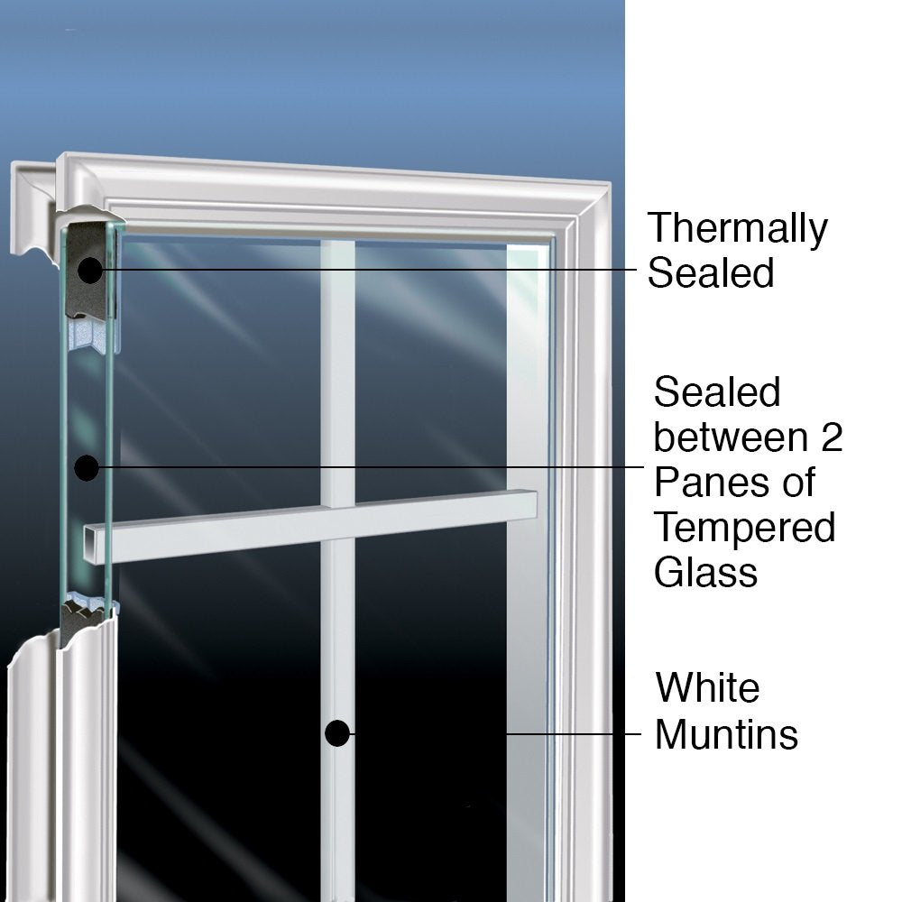 Primed Left Hand Outswing Prehung Steel Door 36"x80" N209038