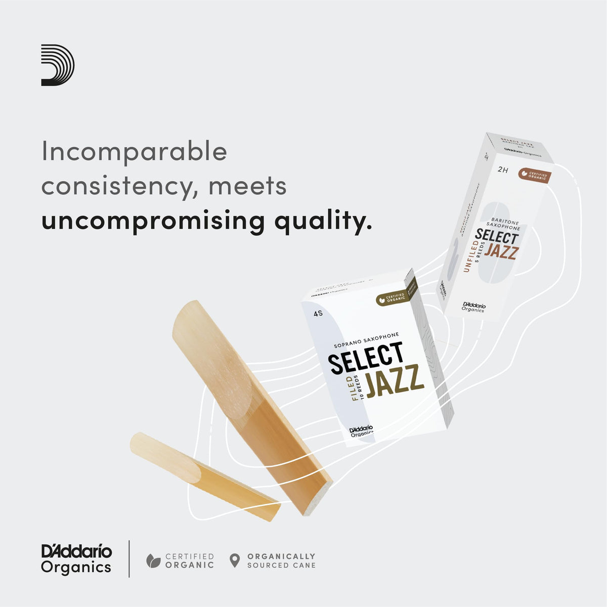 Alto Sax Reeds 2 Medium 10-Pack Y449652