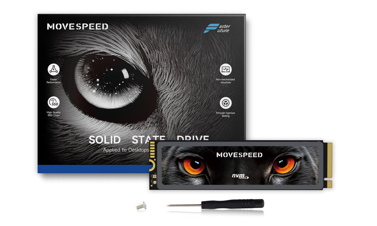 2TB PCIe 4.0 NVMe M.2 Internal SSD with Heatsink Y167306