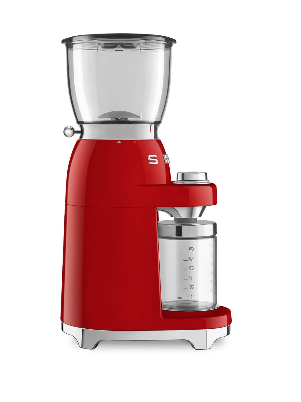 Red Coffee Grinder with 30 Grind Settings Z5849