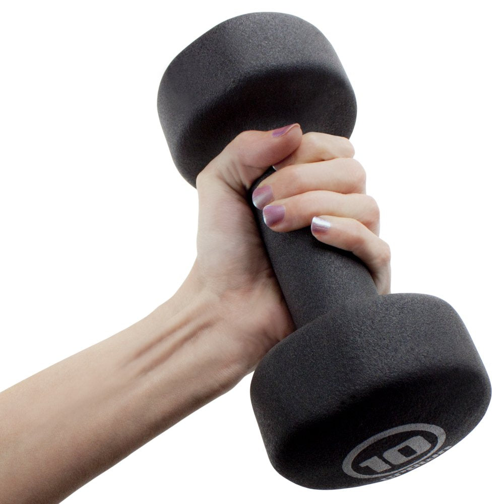 Neoprene Body Sculpting Hand Weights 10 LB Z86608