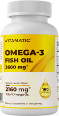 Omega 3 Fish Oil 3600mg Softgels P684