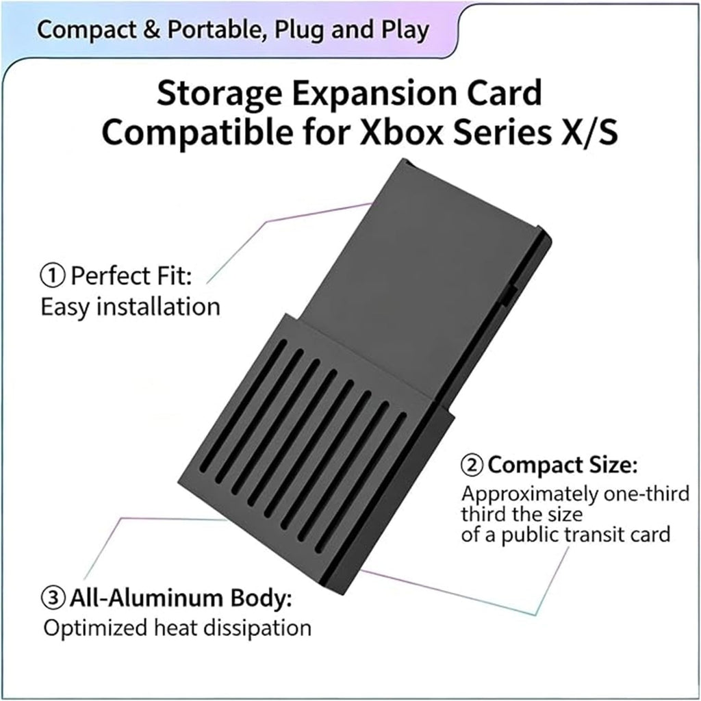 M.2 NVMe SSD Enclosure for Xbox Series X/S T609812