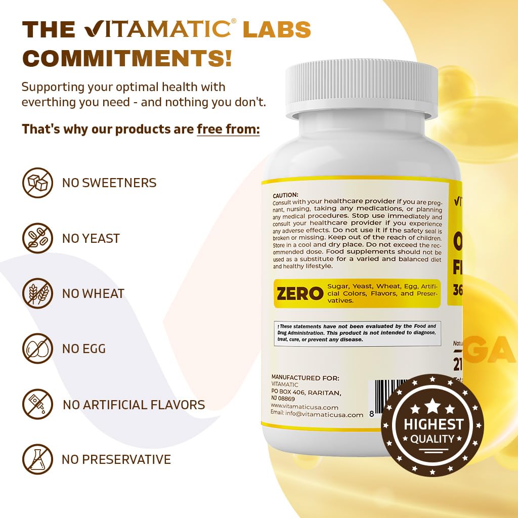 Omega 3 Fish Oil 3600mg Softgels P684