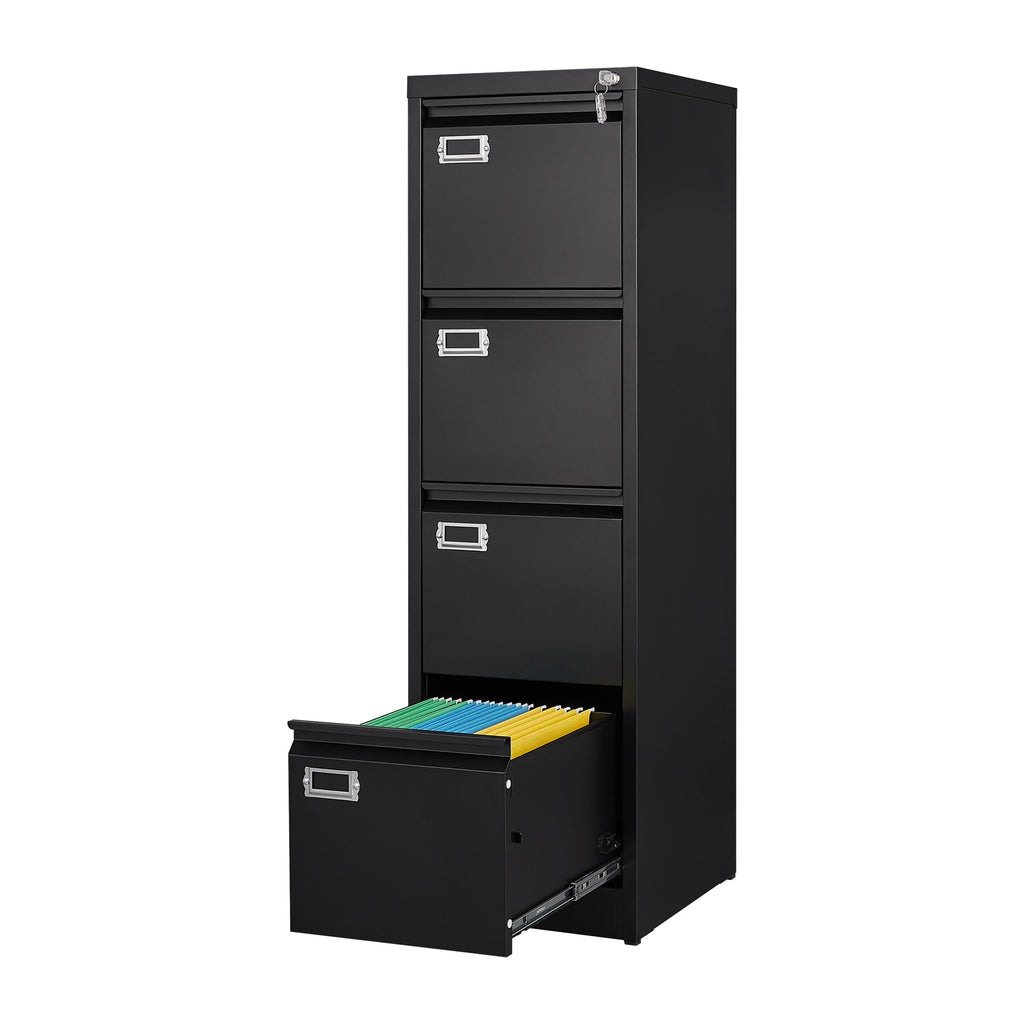 4 Drawer Metal File Cabinet with Lock K893
