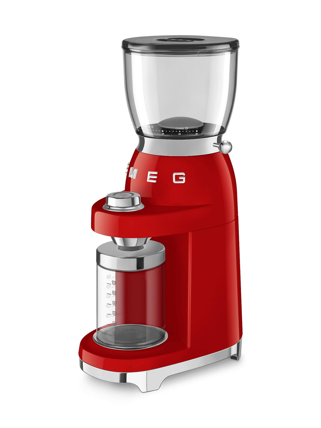 Red Coffee Grinder with 30 Grind Settings Z5849
