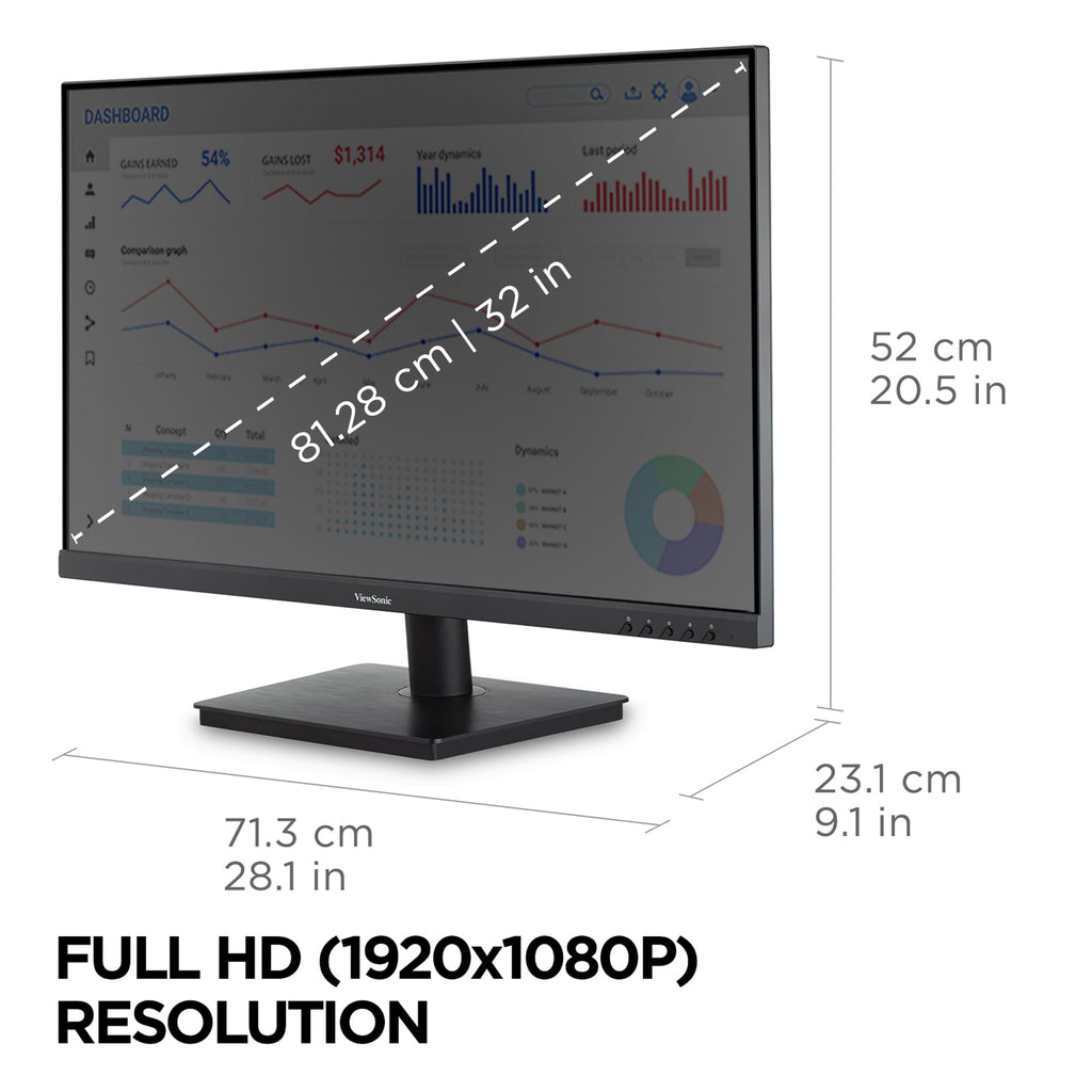 32 Inch 1080p IPS Computer Monitor C211