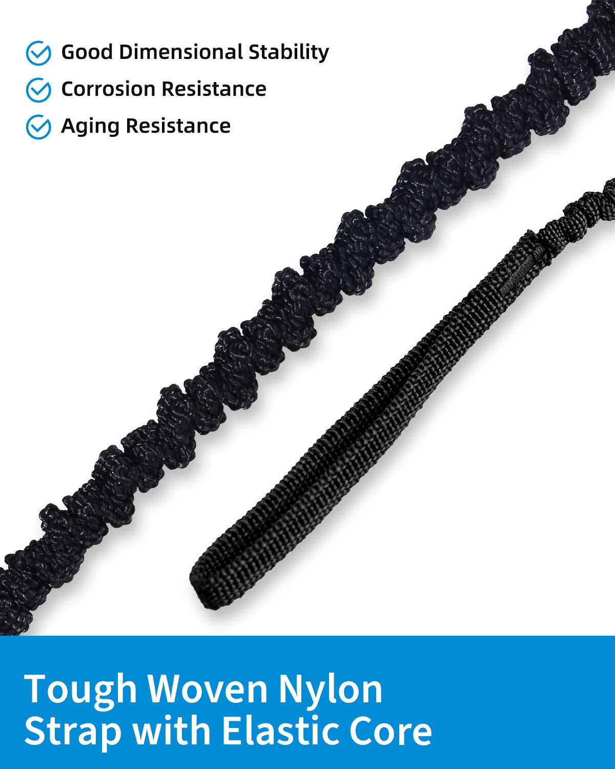 Stretchable Kayak Paddle Leash 4-7ft N41998