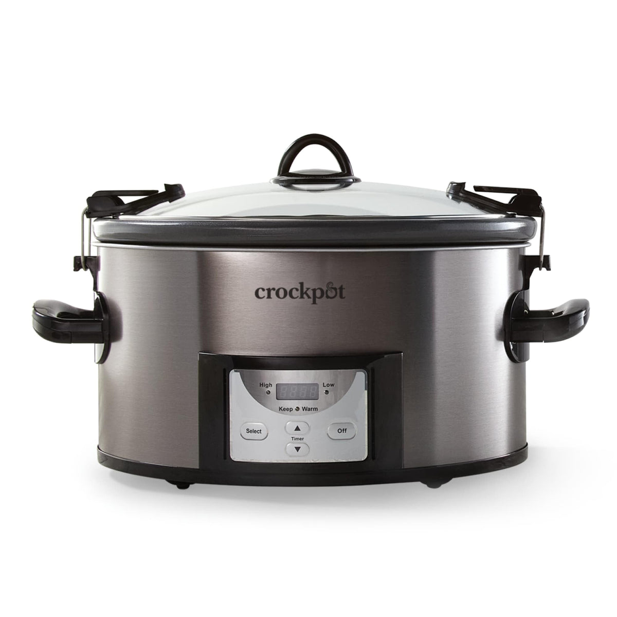 Programmable Slow Cooker, Stainless Steel, 6 Quart Oval O9214