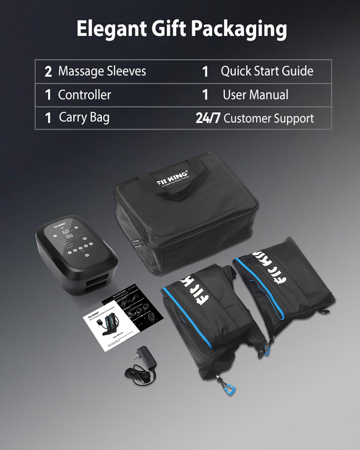 Cordless Leg Massager Compression Boots H50511