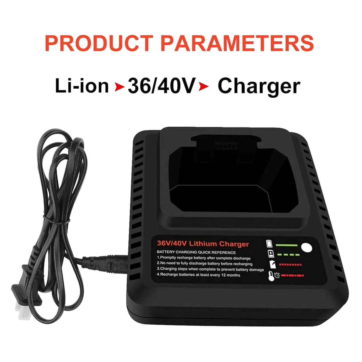 40V Battery and Charger X527792