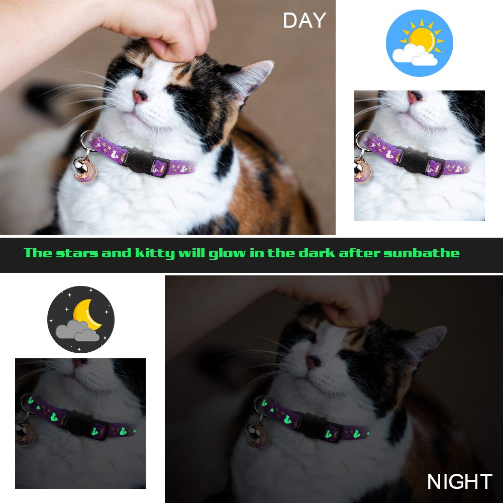 Breakaway Cat Collar with Bells 4PCS K793520