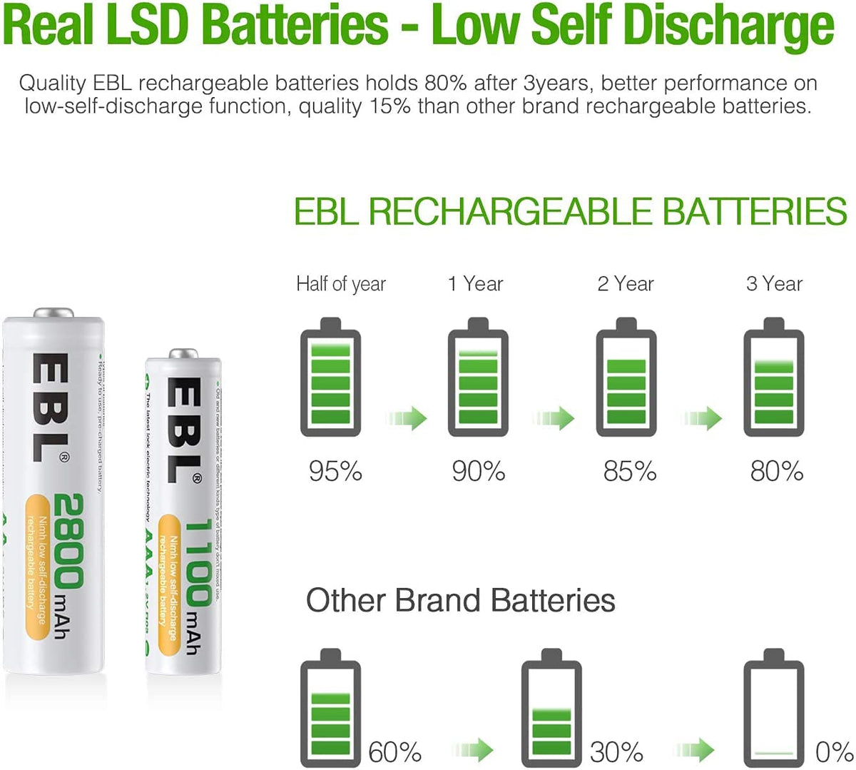 Purple Battery Box with 12 AA Batteries, 8 AAA Batteries, C Adapters, D Adapters W8594