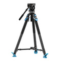 Carbon Fiber Video Tripod with Fluid Head P914048