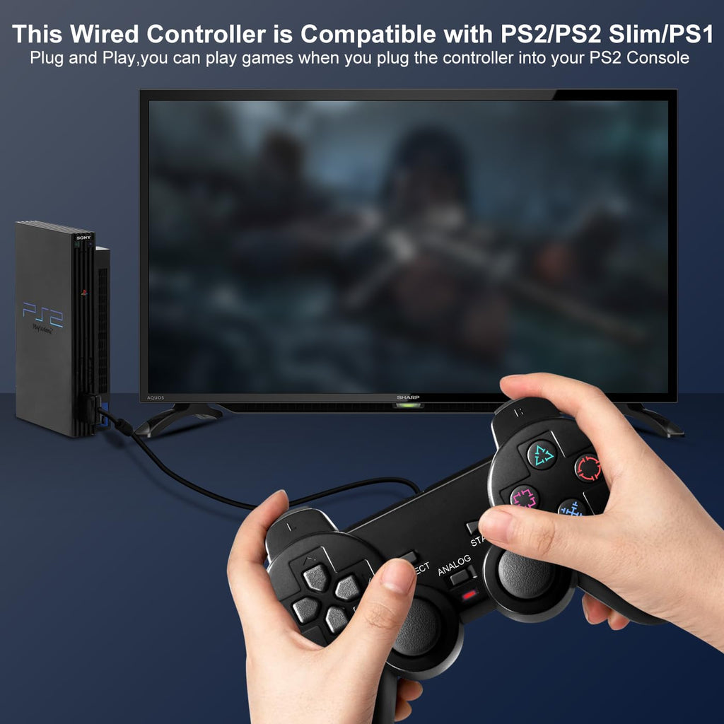 2 Pack Wired Controller F676