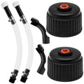 6 Piece Racing Fuel Jug Hose & Cap Kit D36705