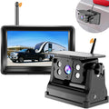Solar Magnetic Wireless Backup Camera with 5" 1080P Monitor C177713