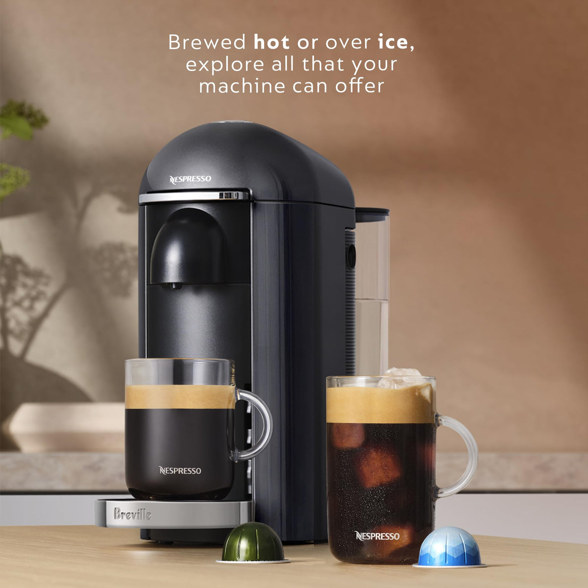 Black Coffee and Espresso Maker Q5992