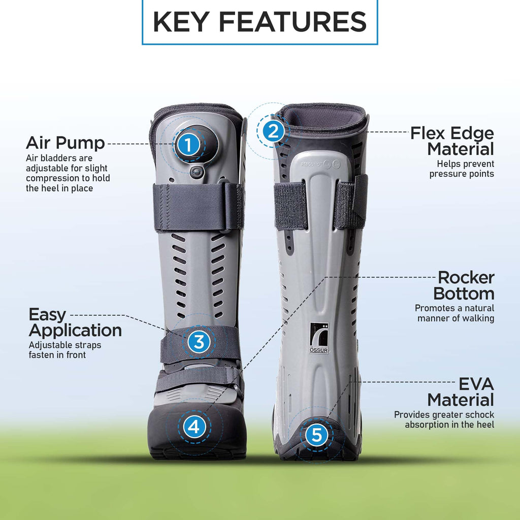 Adjustable Air Walker Boot with Air Pump M3813