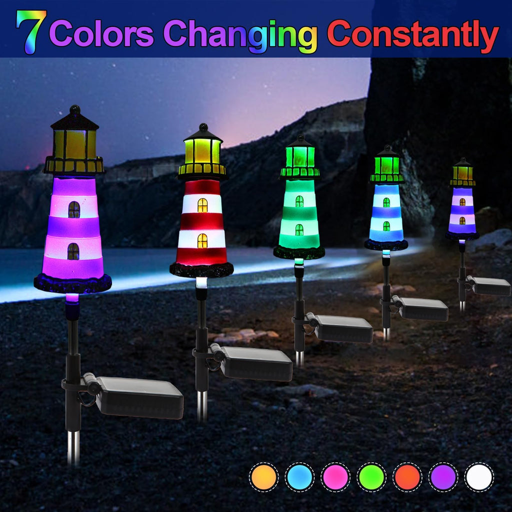 2 Pack IP65 Waterproof Solar Stake Lights J275167