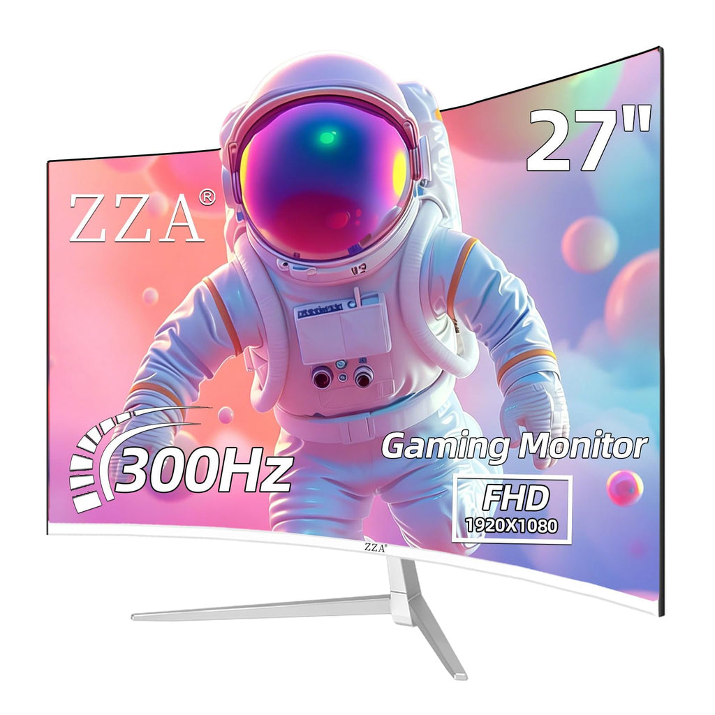 27 inch White Curved Gaming Monitor X1633