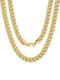 Cuban Link Chain Stainless Steel Necklace P35681